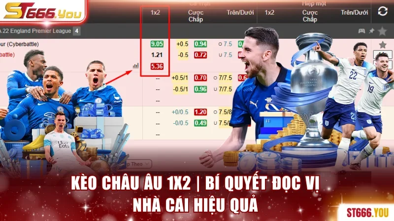 Kèo Châu Âu 1X2 | Bí Quyết Đọc Vị Nhà Cái Hay Nên Áp Dụng 4 Kèo châu Âu